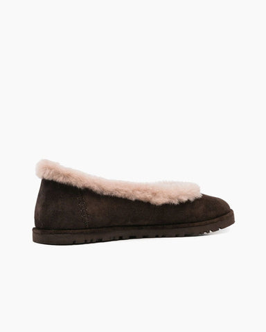 (Clean Up) Women's Brown Ballet Flats