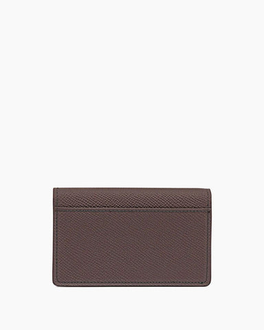 (Pre-sale) Grainy Leather Snap Button Wallet