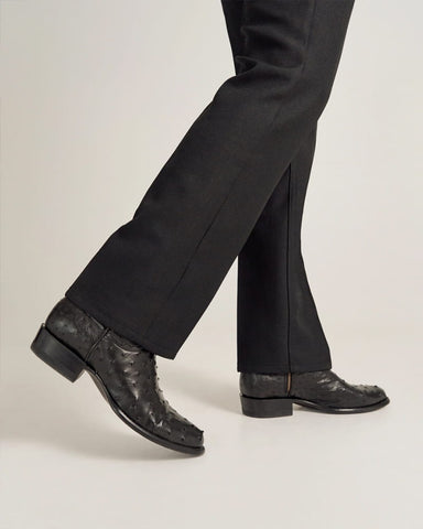 Men's Everyday Sleek Leather Zip Boot