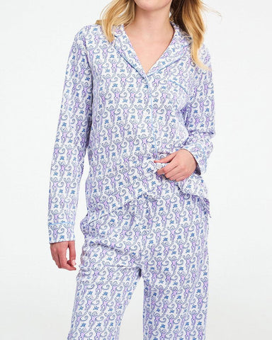 Monkey Polo Pajamas Long Style