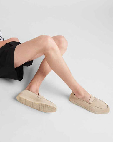 Women's Classic Suede Penny Loafers