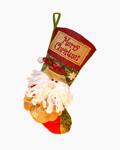 Needlepoint Personalized Christmas Stocking (Style B)