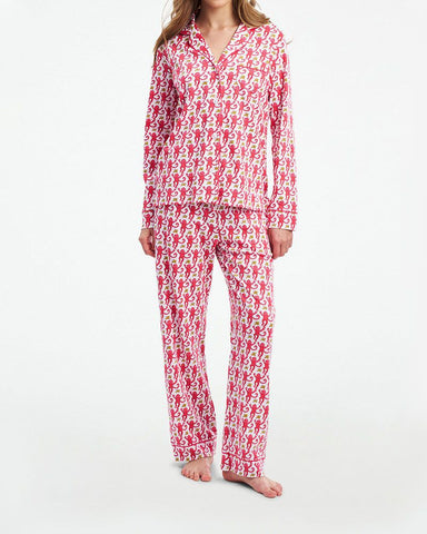 Monkey Polo Pajamas Long Style