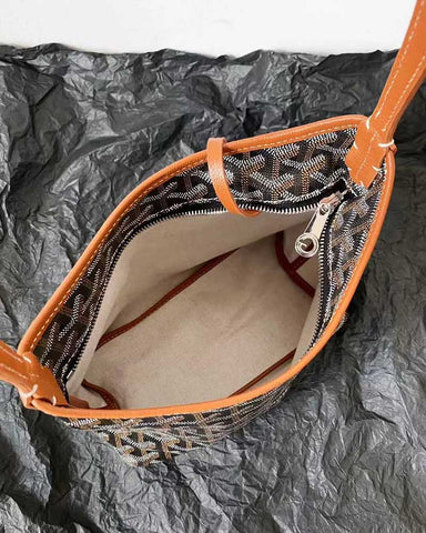 Everyday City Chic Mini Hobo Zipper Tote