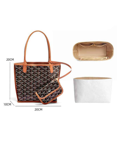 Waterproof DuPont Paper Tote Bag Organizer Insert