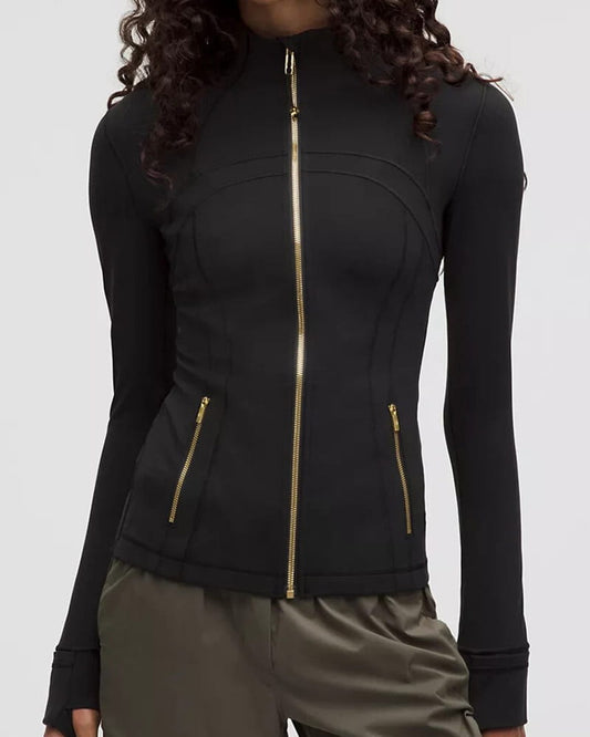 Outdoor Training Zip-Front Sculpting Jacket