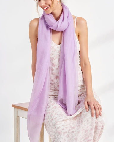 Lightweight Cashmere Travel Scarf