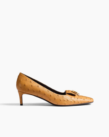 (Pre-sale)Smooth Leather Pocket Pumps