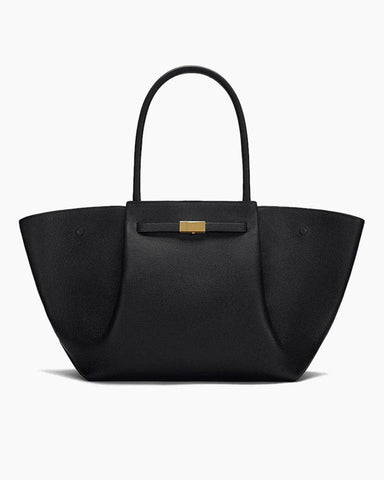 Women's New York Belted Leather Tote Bag