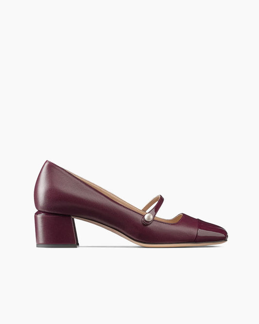 office-chic-merlot-leather-pearl-strap-block-heels