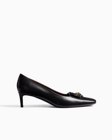 (Pre-sale)Smooth Leather Pocket Pumps