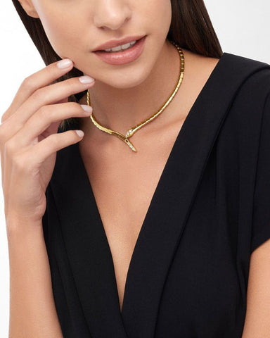 Women's Serpenti Viper Diamond Necklace