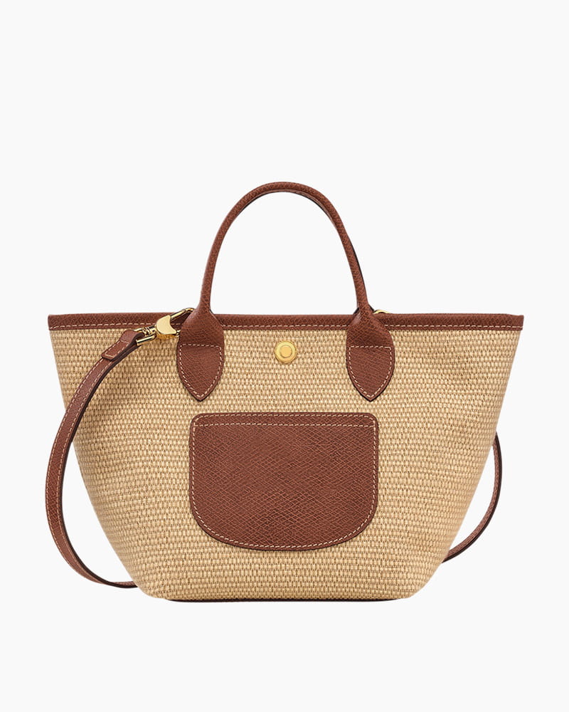 Women's Refined Elegant XS Hand Raffia Basket Bag