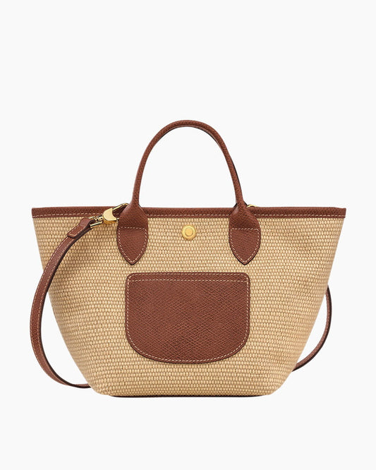 Women's Refined Elegant XS Hand Raffia Basket Bag