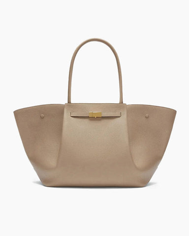 Women's New York Belted Leather Tote Bag