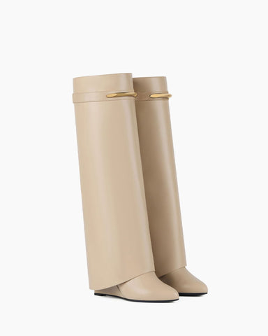 Women's Modern Wide-Shaft Boot For Everyday Urban Look