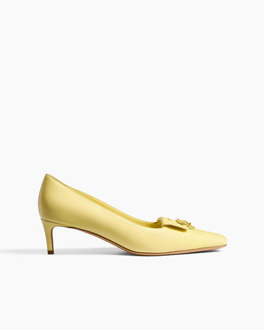 (Pre-sale)Smooth Leather Pocket Pumps