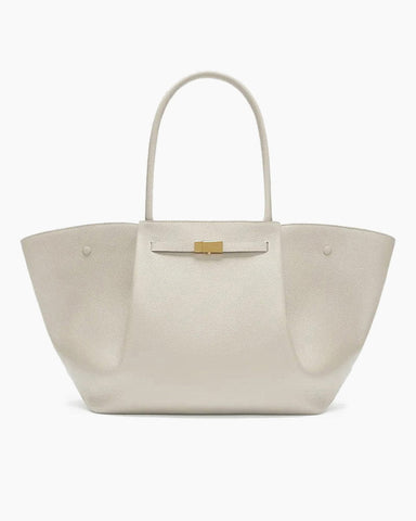 Women's New York Belted Leather Tote Bag