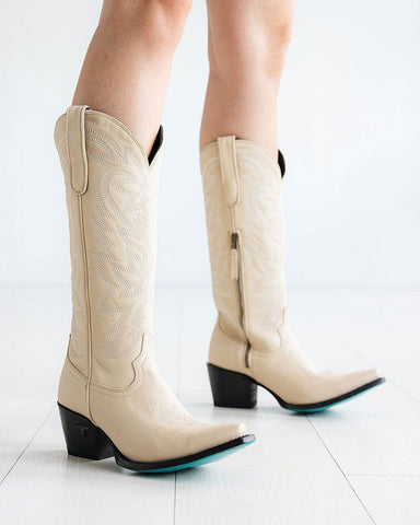 Smokeshow Leather Embroidered Cowboy Boots