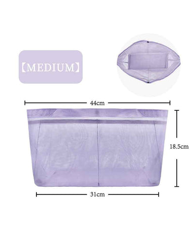 Lightweight Mesh Tote Bag Organizer Insert