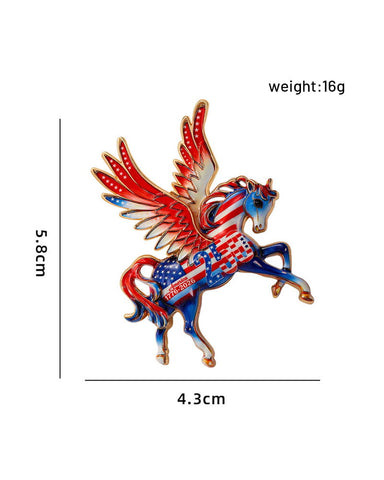 USA 250th Anniversary Commemorative Brooch