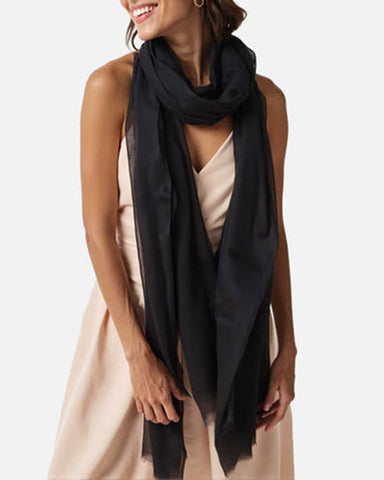 Lightweight Cashmere Travel Scarf
