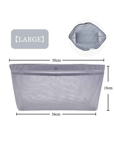 Lightweight Mesh Tote Bag Organizer Insert