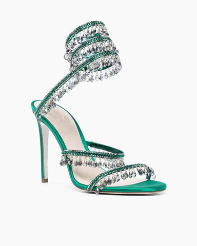 Women's Crystal Chandelier Sandals