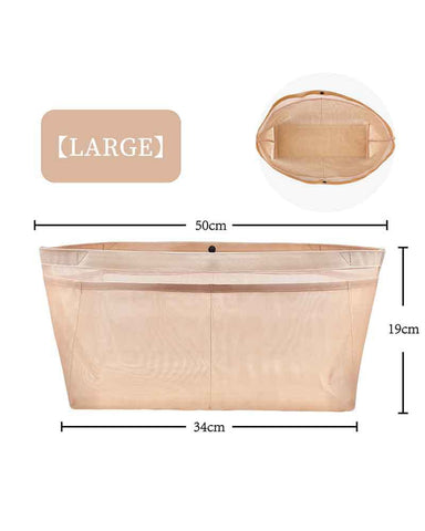 Lightweight Mesh Tote Bag Organizer Insert