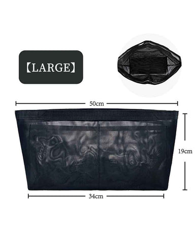 Lightweight Mesh Tote Bag Organizer Insert