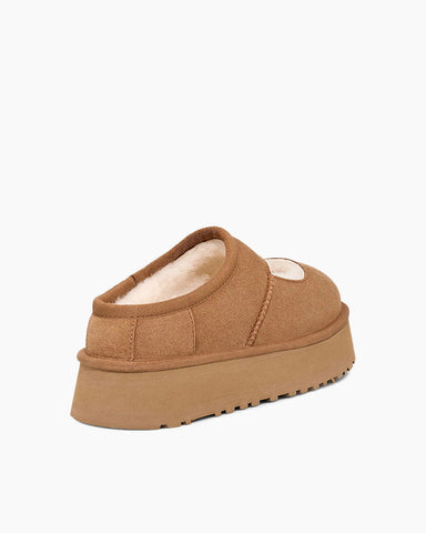 Women's Platform Slippers with Cutouts