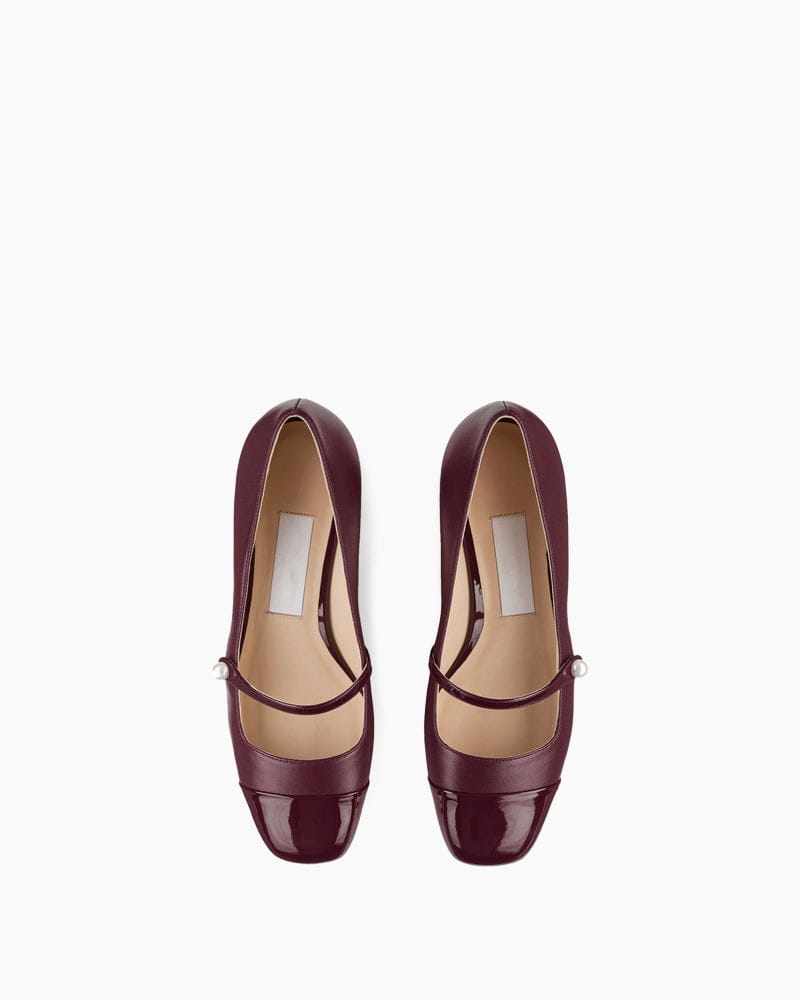 office-chic-merlot-leather-pearl-strap-block-heels