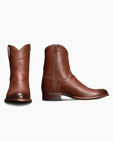 Men's Urban Elegance Classic Zip Ankle Boots
