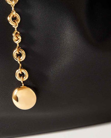 Small Burgundy Nappa Bag for Artful City Living