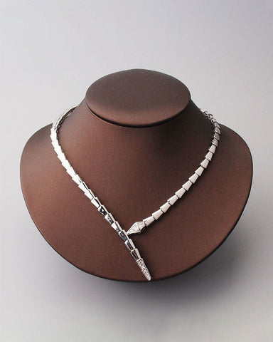 Women's Serpenti Viper Diamond Necklace