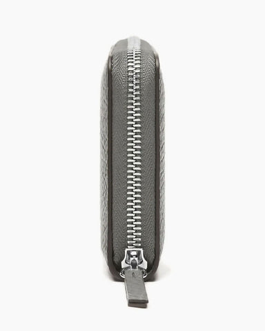 (Pre-sale) Stitched-leather Zip-around MM Wallet