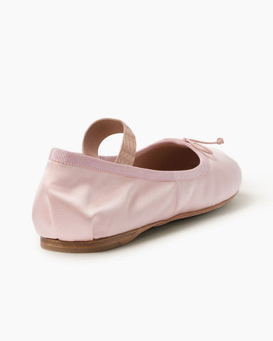 Elegant Satin Ballerina Shoes