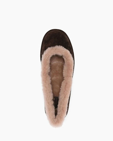 (Clean Up) Women's Brown Ballet Flats