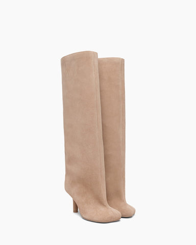 Women's Elegant Suede Knee Boot For Everyday Style