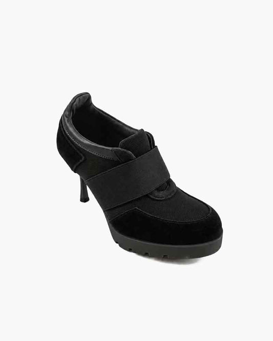 Sporty Platform Stiletto Sneaker Heels