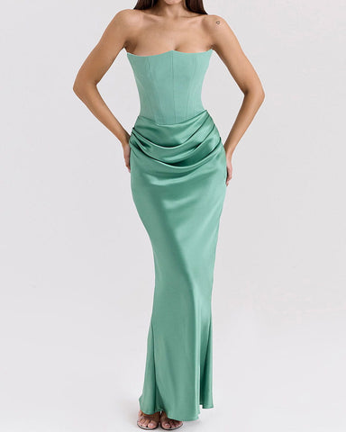 Women's Timeless Elegant Corset Maxi Gown