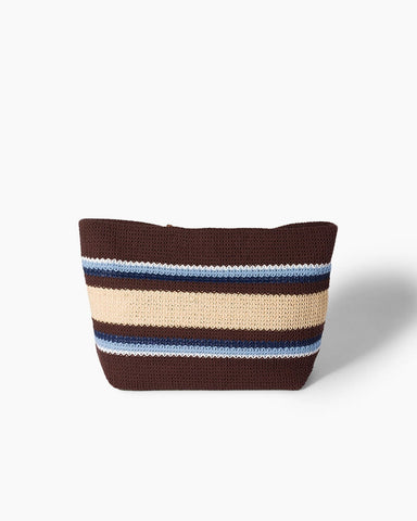 Summer Vacation Raffia Effect Woven Beach Bag