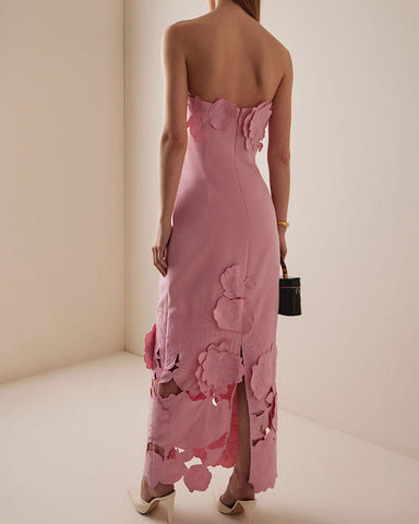 Romantic-Garden-Wedding-Lace-Midi-Dress-3