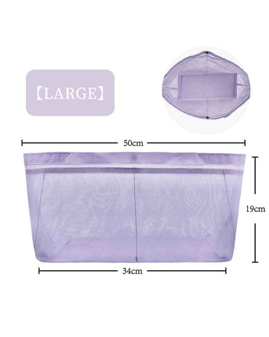 Lightweight Mesh Tote Bag Organizer Insert