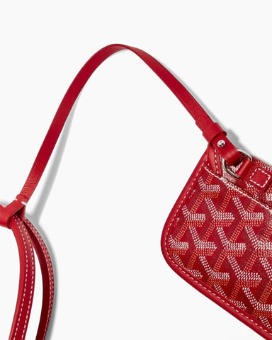 Mini Reversible Leather Canvas Tote Bag