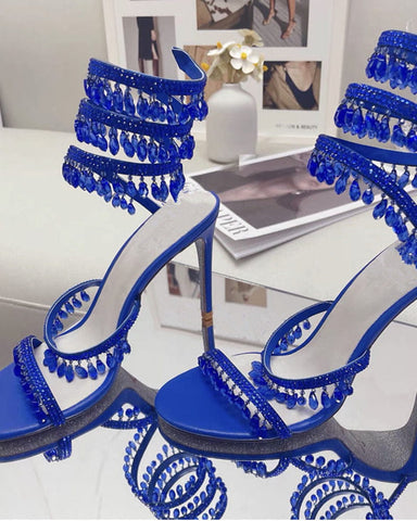 Women's Crystal Chandelier Sandals