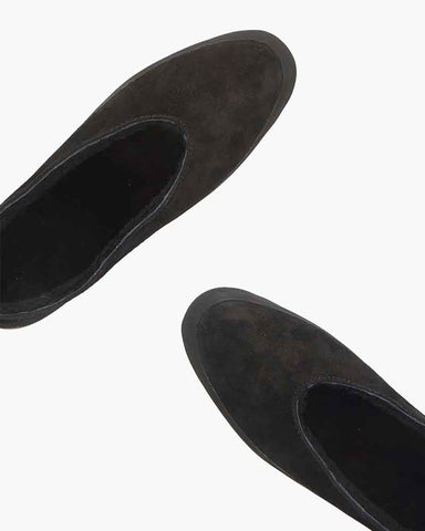 Genuine Shearling Ballet Flats Winter Style