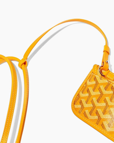 Mini Reversible Leather Canvas Tote Bag