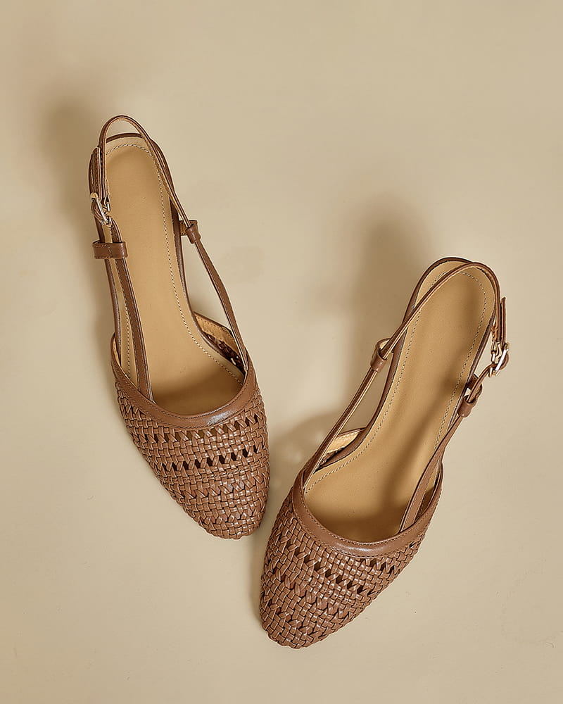Summer-Office-Woven-Block-Heel-Slingback-Pumps-3