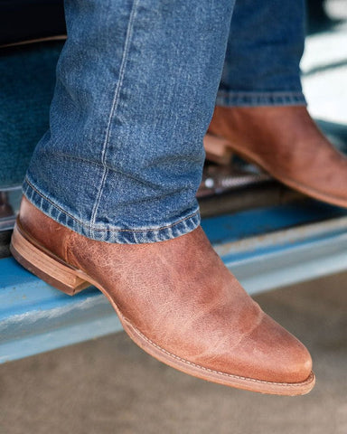 Men's Timeless Prairie Vintage Classic Cowboy Boots